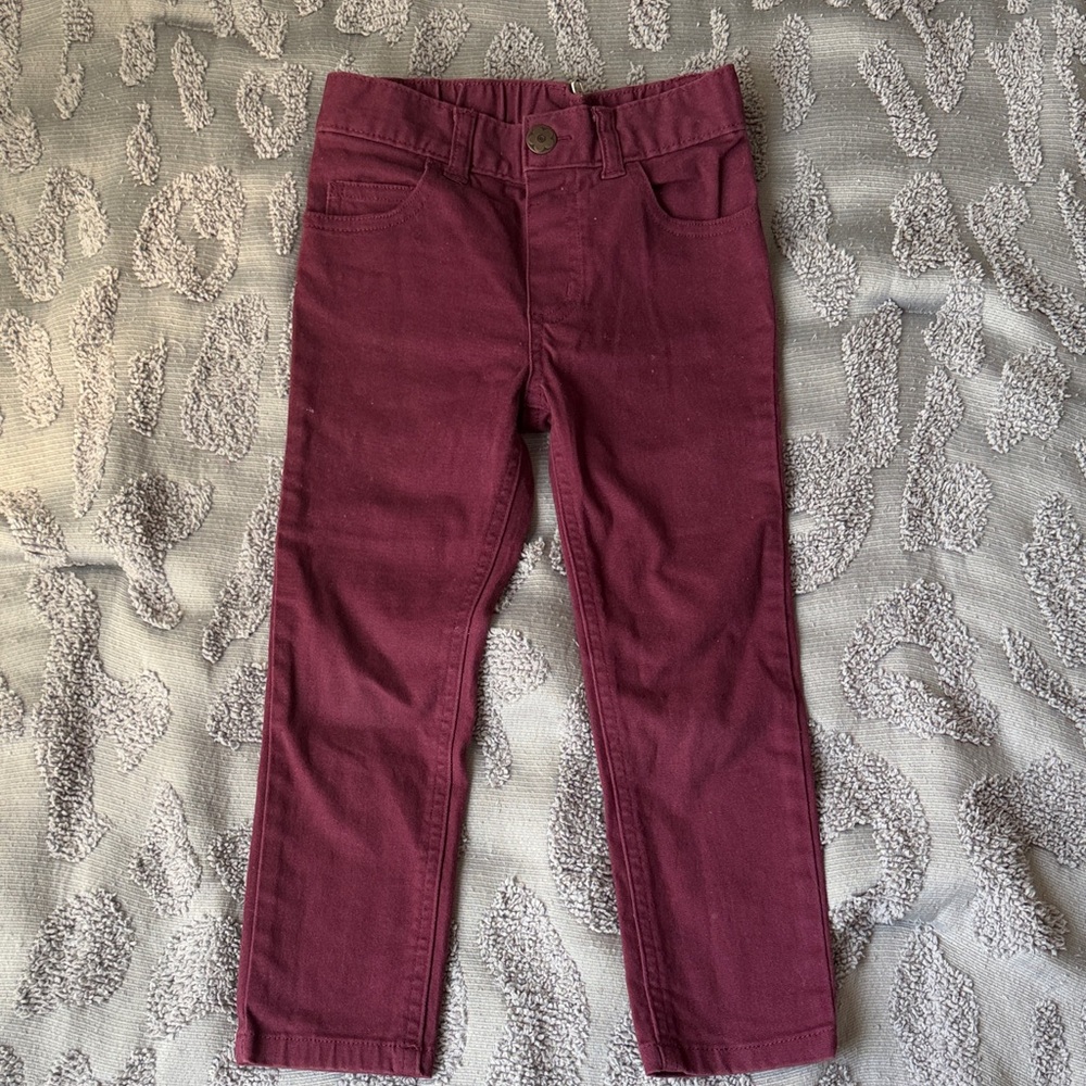 Garanimals Kids Burgundy Stretch Jeans